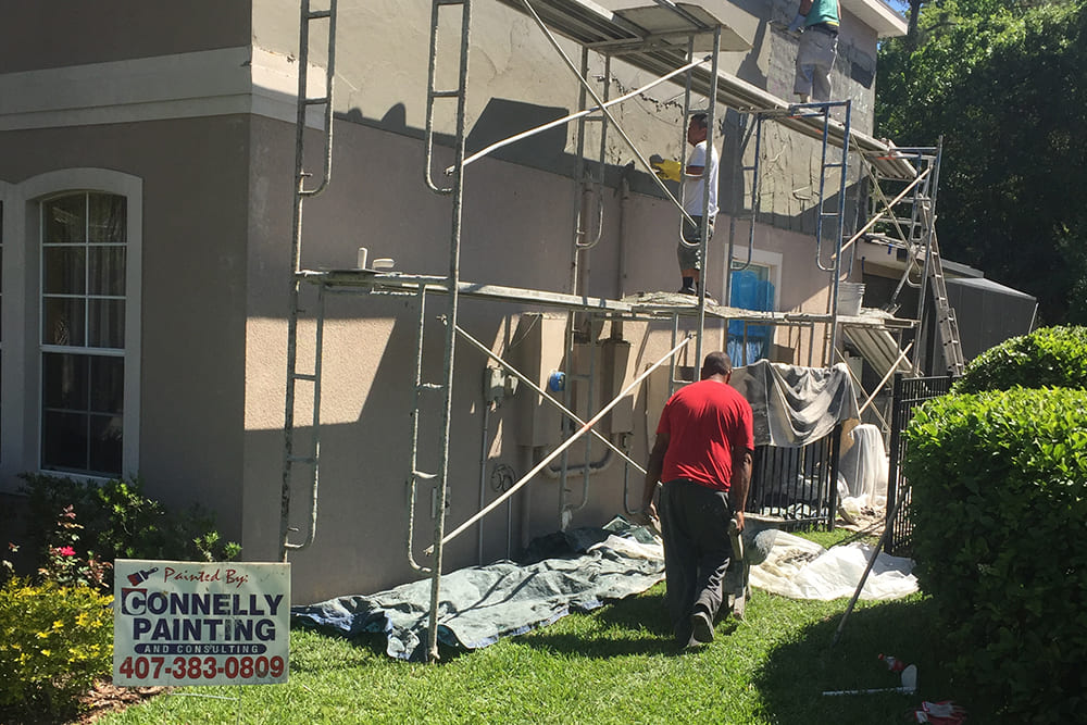 Orlando commercial painting project