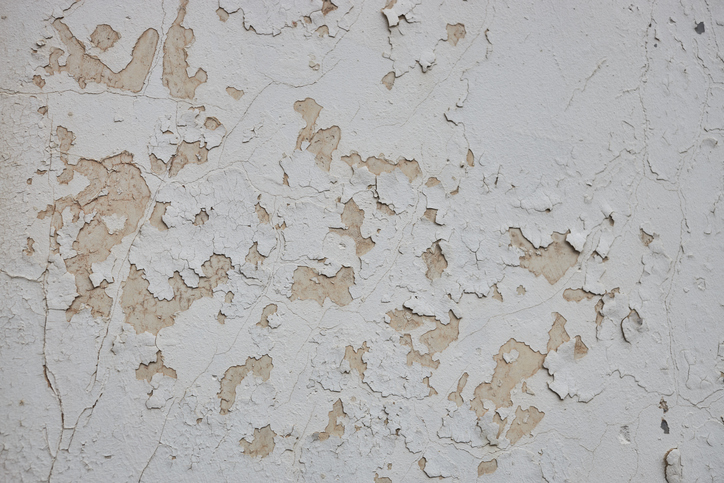 Paint chipping on home